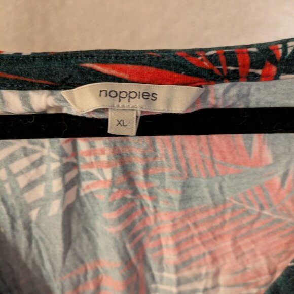 Noppies Size XL Maternity Jumpsuit - teal orange and white - Picture 5 of 5